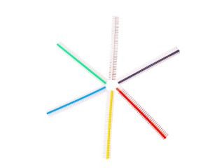 2.54mm Male Pin Header (Mutiple Color)